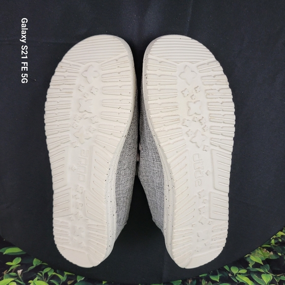 Hey Dude Wendy Linen Iron Size 7